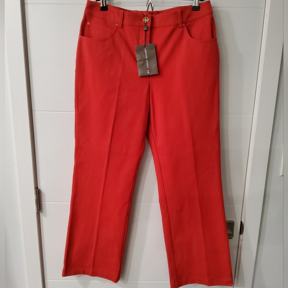 St John Sport Chino Pants Size 8